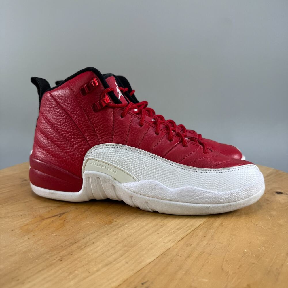 6.5Y‎ / Womens 8 - Nike Air Jordan 12 Retro GS Shoes Gym Red Sneakers 153265-600